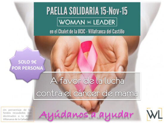 Paella Solidaria en el Woman Leader Challenge