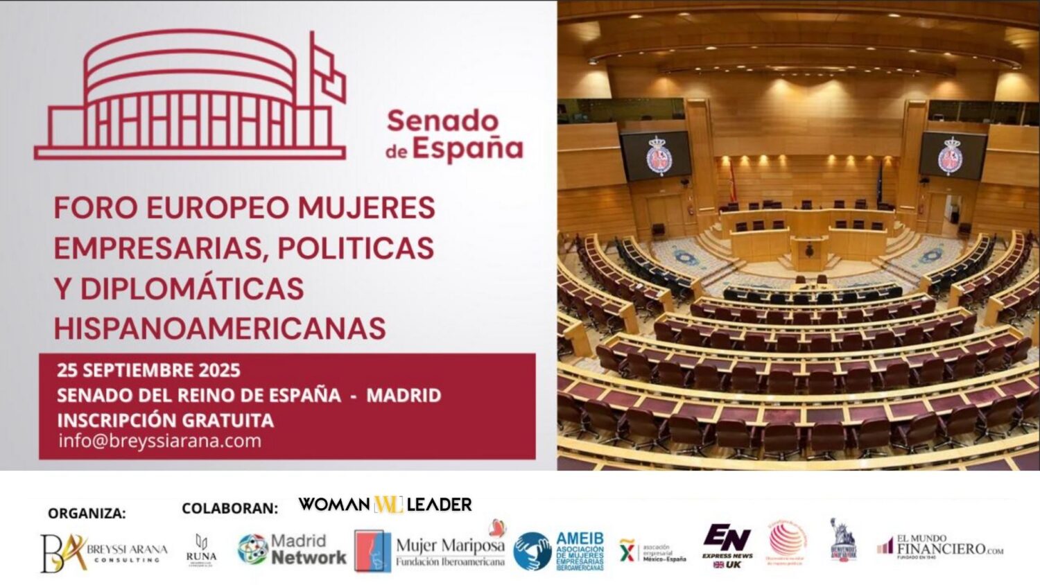 Foro Europeo de Mujeres Empresarias, Políticas y Diplomáticas Hispanoamericanas en Europa